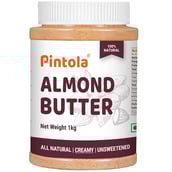 1 - Pintola All Natural Almond Butter,  Creamy  1 kg 