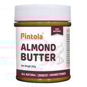 1 - Pintola All Natural Almond Butter,  Crunchy  0.2 kg 