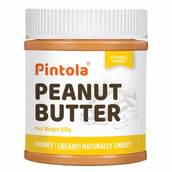1 - Pintola Honey Peanut Butter,  0.350 kg  Creamy 