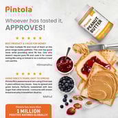 8 - Pintola Classic Peanut Butter,  2.5 kg  Creamy 