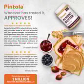6 - Pintola Dark Chocolate Peanut Butter,  0.350 kg  Creamy 