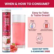 14 - Naturyz LEAN CUTZ Thermogenic Fat Burner 90 Tablets & L-Carnitine 2400 20 Tablets Combo,  2 Piece(s)/Pack  Unflavoured & Water Melon Masala 