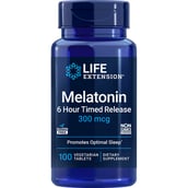 2 - Life Extension Melatonin 6 Hour Timed Release,  100 tablet(s)  Unflavoured 