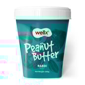 1 - WellX Peanut Butter,  500 g  Rabdi Silky 