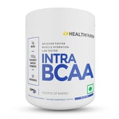 1 - Healthfarm Intra BCAA,  0.39 lb  30 Servings  Blue Razz 