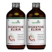 1 - Simply Herbal Digestive Elixir Syrup (Pack of 2),  450 ml 