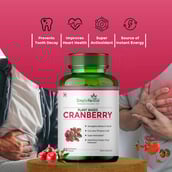 4 - Simply Herbal Cranberry (Pack of 2),  60 capsules 