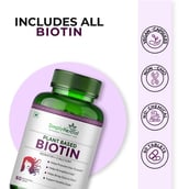 6 - Simply Herbal Plant Based Biotin with Keratin & Calcium,  60 tablet(s)  Unflavoured (Pack of 2) 