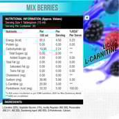 4 - Healthfarm HF Series Liquid L-Carnitine Core 3000,  450 ml  Mix Berries 