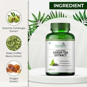 7 - Simply Herbal Green Tea Extract 500mg,  60 capsules  Unflavoured (Pack of 3) 