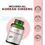 6 - Simply Herbal Korean Ginseng (Pack of 2),  90 capsules 