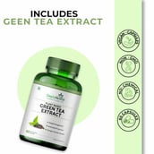 6 - Simply Herbal Green Tea Extract 500mg,  60 capsules  Unflavoured (Pack of 3) 