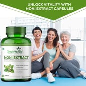 5 - Simply Herbal Noni Extract,  60 capsules  Unflavoured (Pack of 3) 