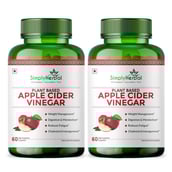 1 - Simply Herbal Apple Cider Vinegar,  90 capsules  Unflavoured (Pack of 2) 