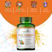 3 - Simply Herbal Pure Turmeric (Pack of 3), 60 capsules