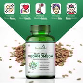 4 - Simply Herbal Vegan Omega 800mg (Pack of 3),  60 veggie capsule(s) 