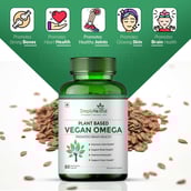 4 - Simply Herbal Vegan Omega 500mg (Pack of 2), 60 capsules