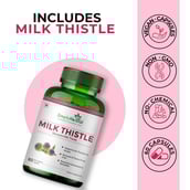 5 - Simply Herbal Milk Thistle 500mg (Pack of 2),  60 capsules 