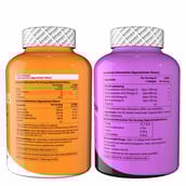 3 - Naturyz Calcium Plus 120 Tablets & Triple Strength Omega 3 Fish Oil 60 Softgels Combo,  2 Piece(s)/Pack  Unflavoured 