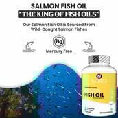 5 - Naturyz Burpfree Nano Salmon Fish Oil with Vitamin D3, 90 softgels