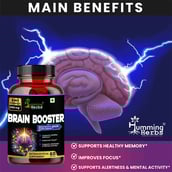 5 - Humming Herbs Nootropic Brain Booster,  60 capsules 