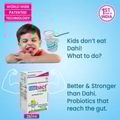 3 - Dr. Morepen Intebact Insta 2 Bn Probiotic,  6 sachets/pack  Delicious Vanilla (Pack of 3) 