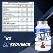 4 - Big Flex Supra Whey Multi-Blend Protein,  2.2 lb  Passion Chocolate 