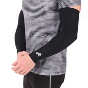 7 - Redesign Nylon Compression Arm Sleeves,  Black  Medium 