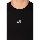 3 - Redesign Nylon Compression Cut Sleeve Tshirt,  Black  Medium 