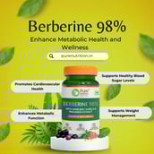 5 - Pure Nutrition Berberine 98%,  60 tablet(s) 