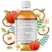 3 - INLIFE Apple Cider Vinegar with Mother,  0.5 L  Natural 