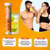 8 - Fast & Up Lean Body with L-Carnitine 2000mg,  20 tablet(s)  Lemon 