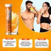 9 - Fast & Up Lean Body with L-Carnitine 2000mg, 20 tablet(s) Orange (Pack of 2)