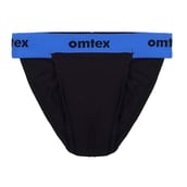 7 - Omtex Rio Supporter Back Covered for Men,  Large  Blue 