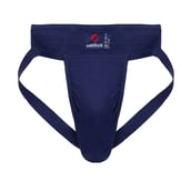 6 - Omtex Gym Supporter (Pack of 2),  Medium  Navy Blue 