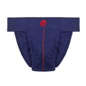 7 - Omtex Neo Supporter Back Covered,  Small  Navy Blue 