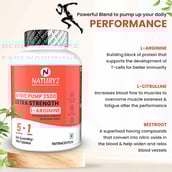 7 - Naturyz Nitric Oxide Pump 2500 L-Arginine,  50 tablet(s) 