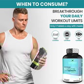 8 - Naturyz Triple Strength L-Carnitine L-Tartrate 2000mg,  90 tablet(s)  Unflavoured 