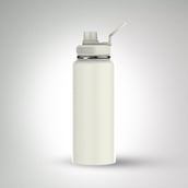 3 - MuscleBlaze Sports Insulated Bottle, Blizzard White 1 L