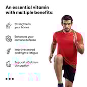 3 - HealthKart HK Vitals Vitamin D3,  60 capsules  Unflavoured 