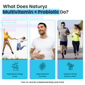 8 - Naturyz Multivitamin with Probiotic 50 Billion CFU,  60 tablet(s)  Unflavoured 