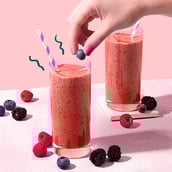 3 - Green Protein Flavoured Pea Protein, 0.052 lb Berry Blast (Pack of 12)