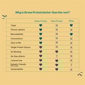 4 - Green Protein Flavoured Pea Protein Sport,  0.072 lb  Mango Smoothie (Pack of 12) 