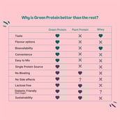 8 - Green Protein Flavoured Pea Protein Sport,  0.072 lb  Wild Strawberry (Pack of 12) 