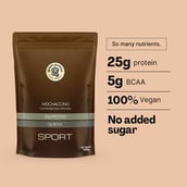 2 - Green Protein Flavoured Pea Protein Sport,  2.2 lb  Mochaccino 