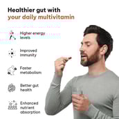 4 - HealthKart HK Vitals Multivitamin with Probiotics,  60 tablet(s)  Unflavoured 