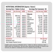 6 - HealthKart HK Vitals Multivitamin Plus Women,  30 tablet(s)  Unflavoured 