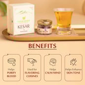 8 - Upakarma Ayurveda Premium Quality Kesar,  Natural  1 g 