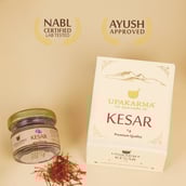 3 - Upakarma Ayurveda Premium Quality Kesar,  Natural  1 g 
