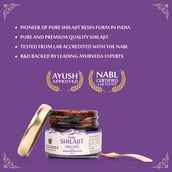 10 - Upakarma Ayurveda Pure Shilajit Resin Form with Ashwagandha, 20 g